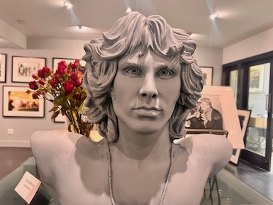 Jim MORRISON gREY BUST